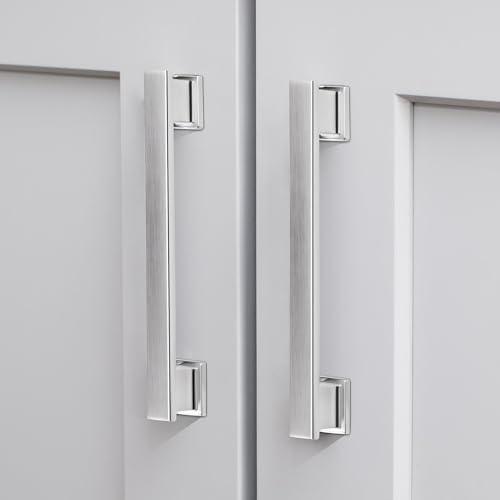 VEHCIL 5 in Brushed Nickel Pulls