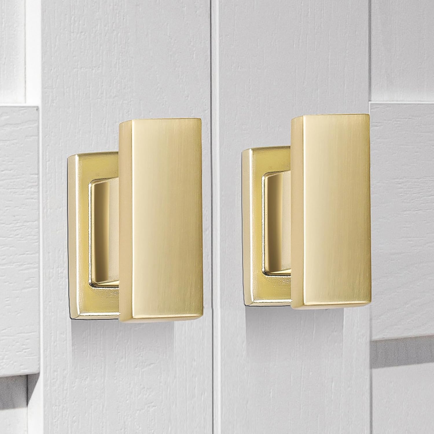 VEHCIL Brushed Gold Knobs (20 Pack)