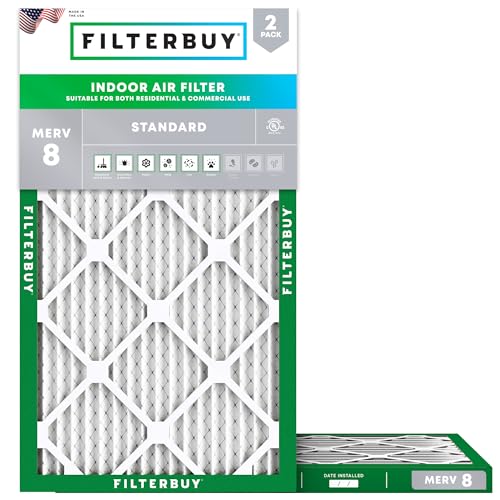 Filterbuy 8x24x1 MERV 8