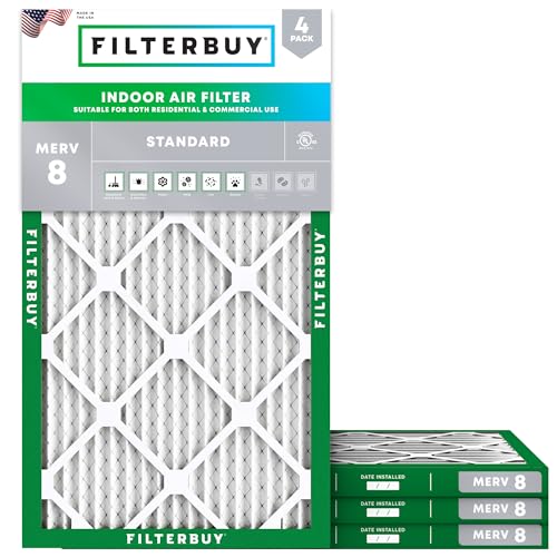 Filterbuy 20x32x1 MERV 8 (Premium Option)