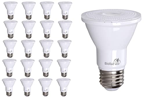 Bioluz LED PAR20 Light Bulbs 20 Pack