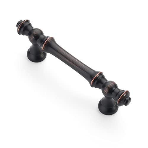 Asidrama 10 Pack 3 Inch(76mm) Oil-Rubbed Bronze Kitchen Cabinet Handles, Cabinet Pulls Kitchen Cabinet Hardware for Cupboard Drawer Handles Dresser Pulls