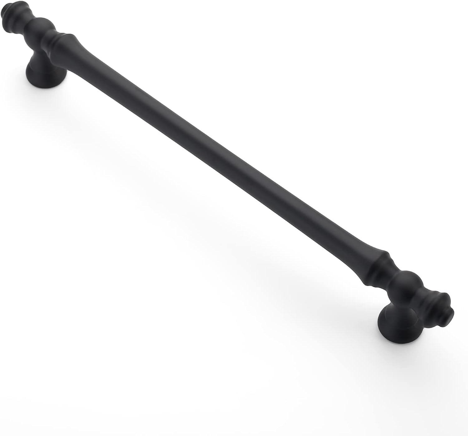 Asidrama 6 Pack 7.5 Inch(192mm) Matte Black Kitchen Cabinet Handles, Cabinet Pulls Kitchen Cabinet Hardware for Cupboard Drawer Pulls