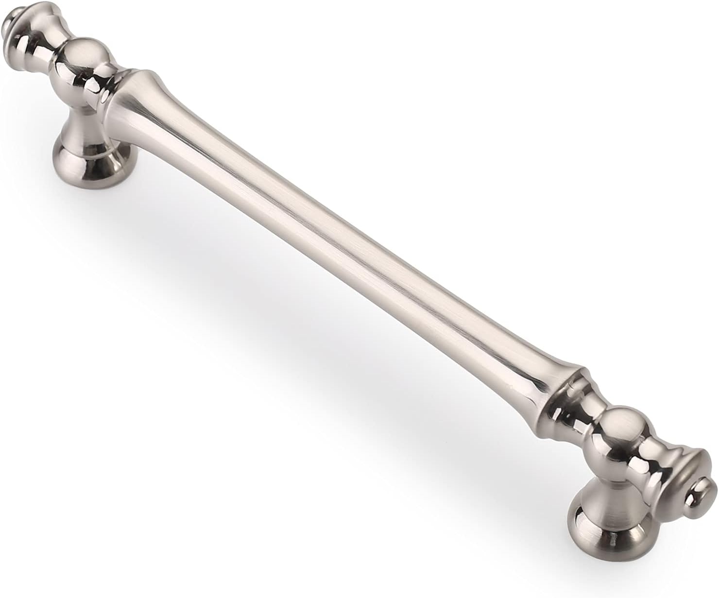 Asidrama 6 Pack 5 Inch Brushed Satin Nickel