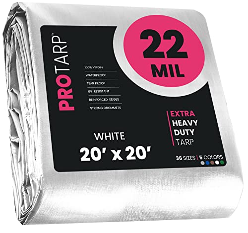 PROTARP Extreme Heavy Duty 22 Mil (White 20x20)