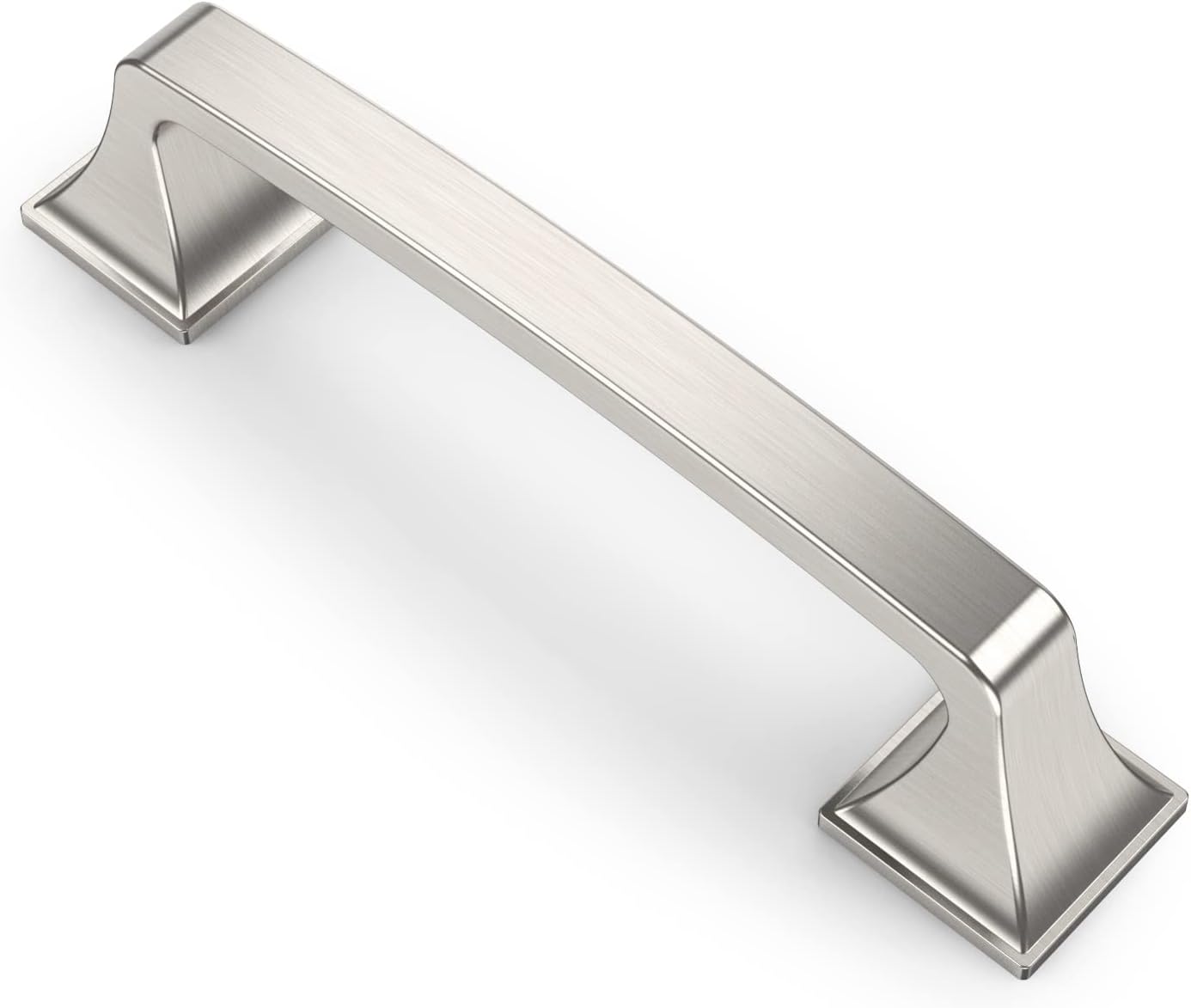 Asidrama 20 Pack 3.75 Inch(96mm) Brushed Satin Nickel Kitchen Cabinet Handles, Cabinet Pulls Kitchen Cabinet Hardware for Cupboard Drawer Pulls
