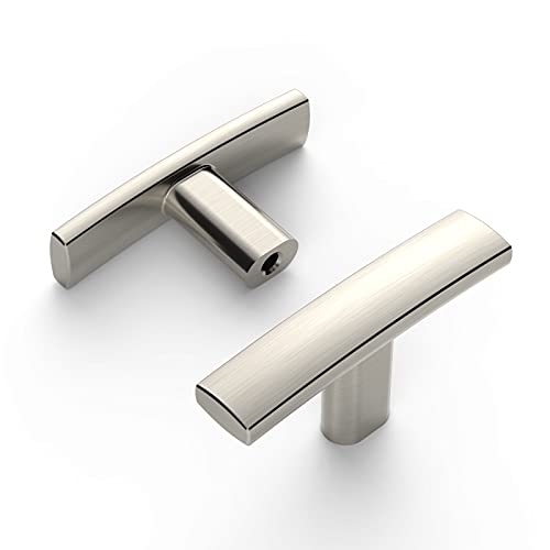 Amerdeco 20 Pack Brushed Satin Nickel Cabinet Knobs