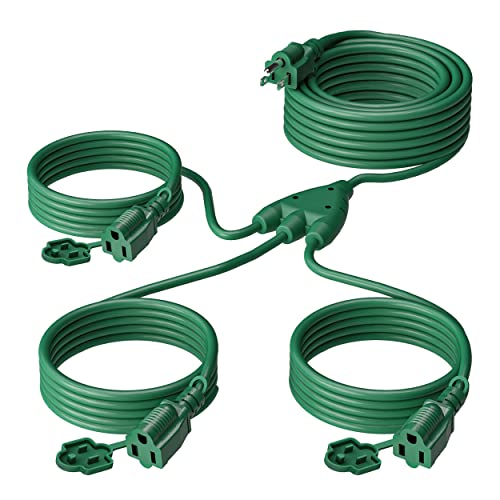 Stright 1 to 3 Splitter Extension Cord