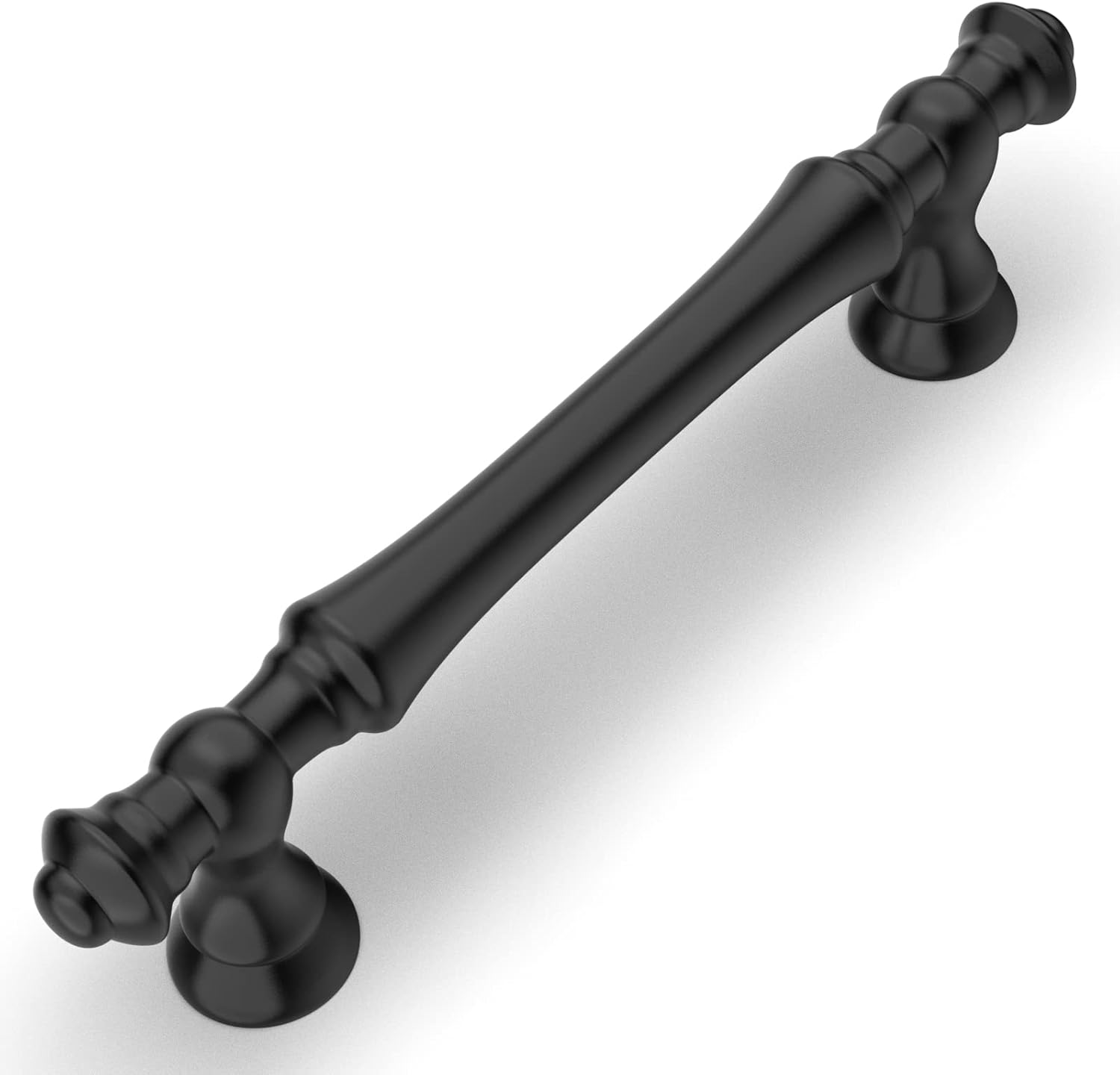 Amerdeco 10 Pack Matte Black 3.75in Pulls