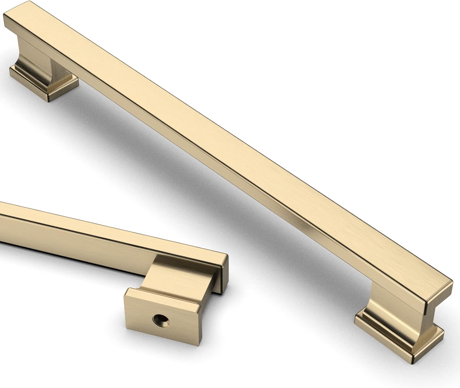 Asidrama 7 Inch Brushed Brass 10-Pack