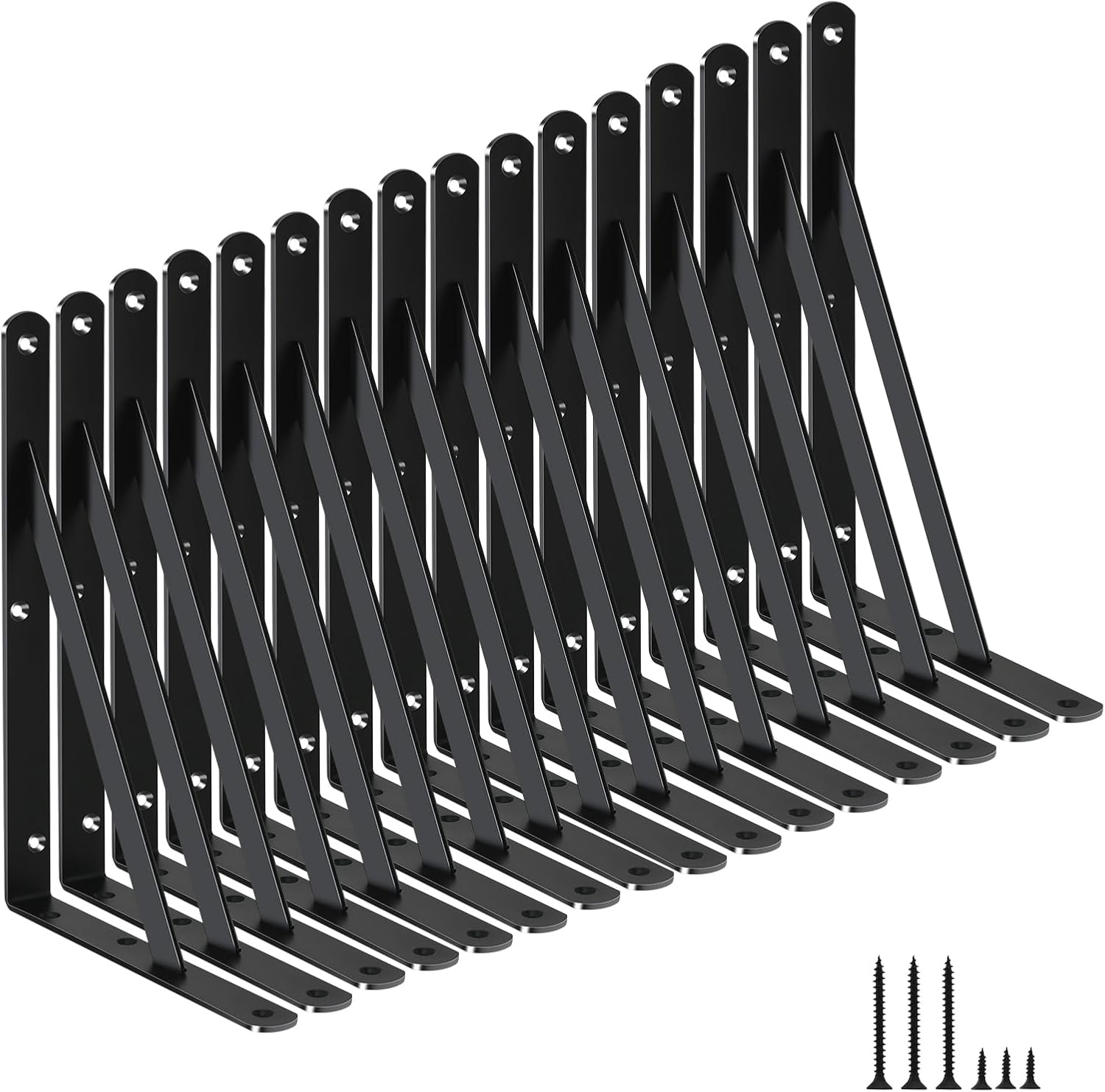 MHMYDZ L11 x H8" Heavy Duty Brackets (16-Pack)