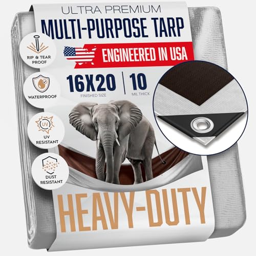 16x20 Heavy Duty Tarp (10 Mil)