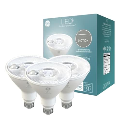 GE LED+ Motion PAR38 (3 Pack)
