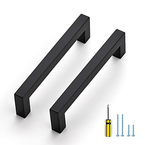 Ravinte 25 Pack Square Cabinet Pulls 5 Inch