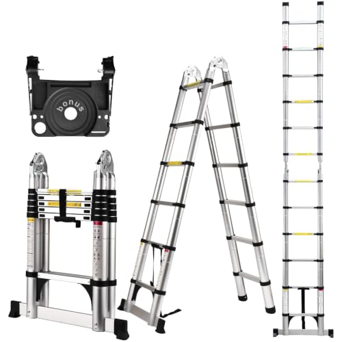 Soctone Telescoping Ladder A Frame