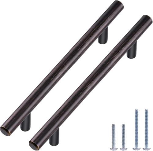 BRONZEHOMM 30 Pack Bronze Solid Cabinet Handles