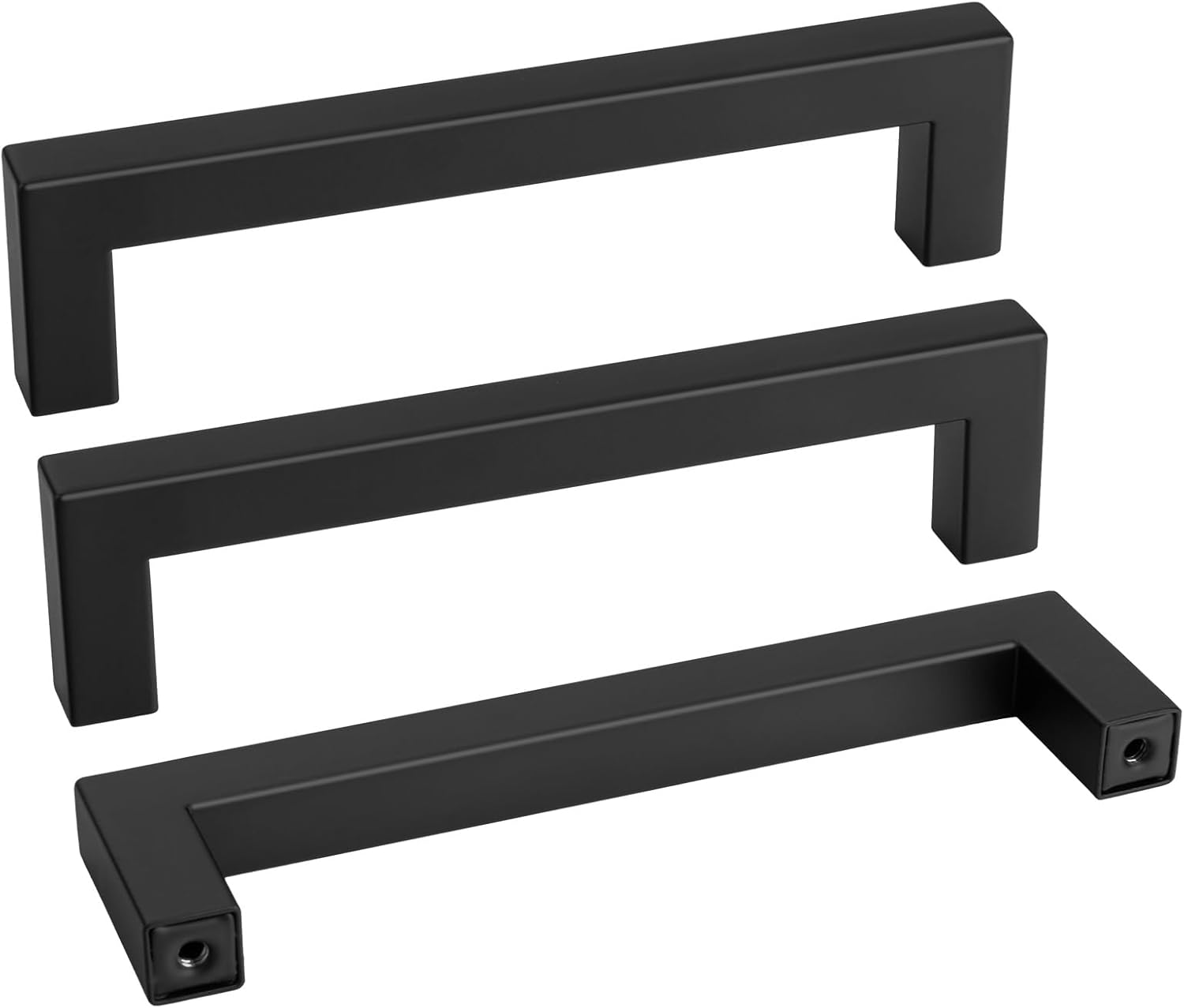 goldenwarm 5 Inch Matte Black Pulls