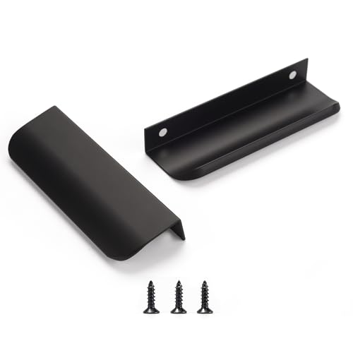 sunlithor Edge Black Finger Pull 4.72"