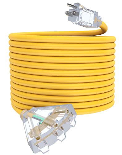PLUGTUL 50 ft 12/3 Lighted