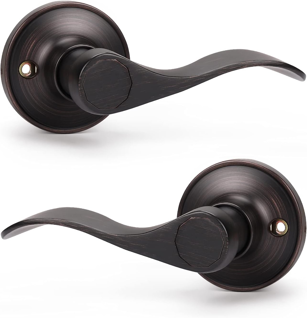 KNOBWELL 3 Set Dummy Lever Door Handles