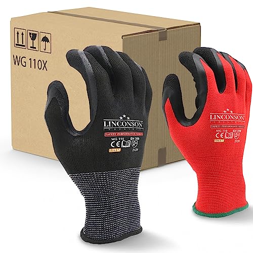 linconson Safety Performance Gloves (12 Pack)