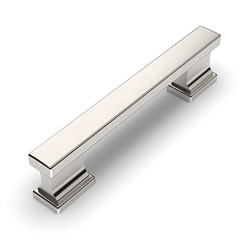 Amerdeco 10 Pack Brushed Satin Nickel Pulls (3-3/4")