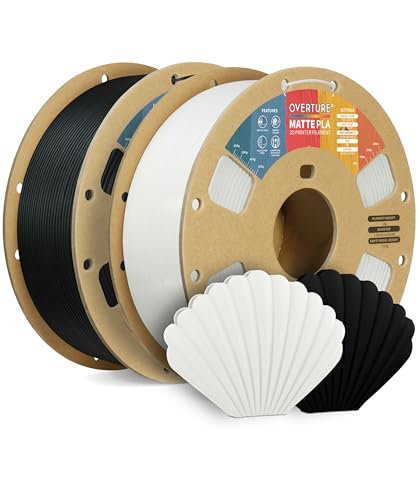 OVERTURE Matte PLA 2KG Bundle