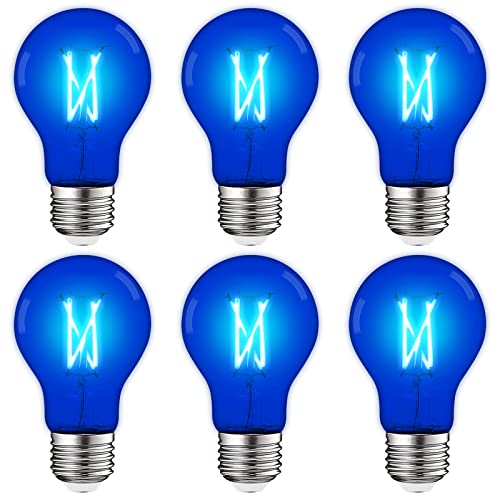 LUXRITE A19 Edison LED Blue