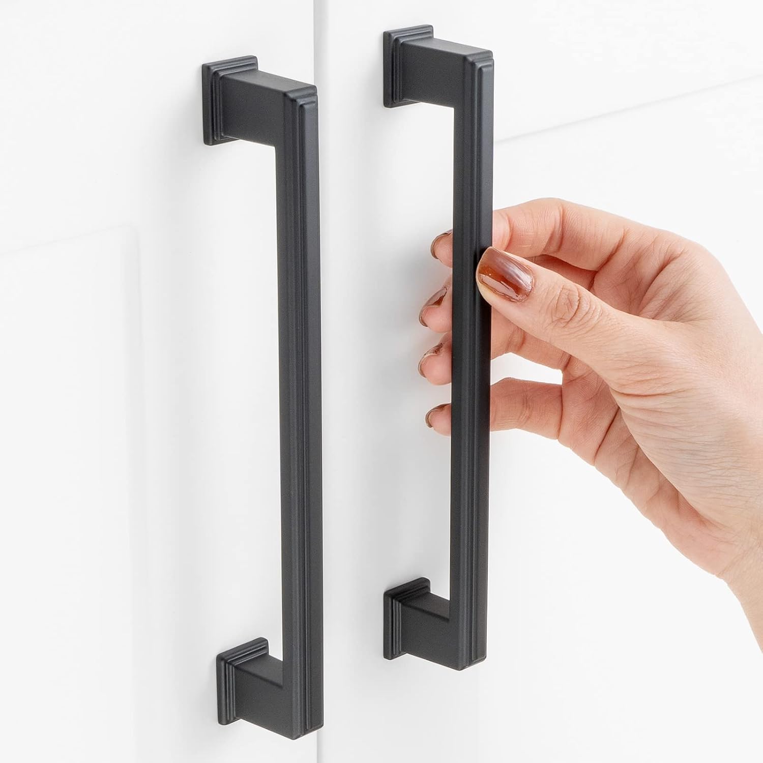 ASKANO Matte Black Pulls (6-1/4")