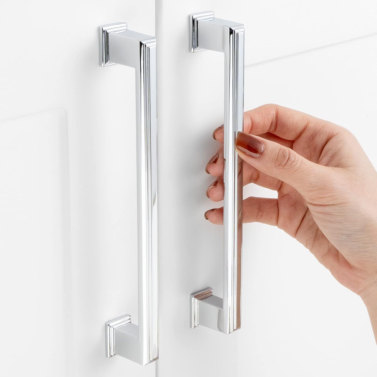 ASKANO Polished Chrome Pulls