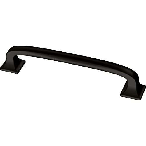 Franklin Brass Lombard 4" Matte Black Pulls (10-Pack)