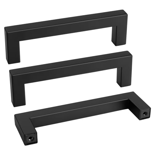 goldenwarm 4" Black Stainless Pull