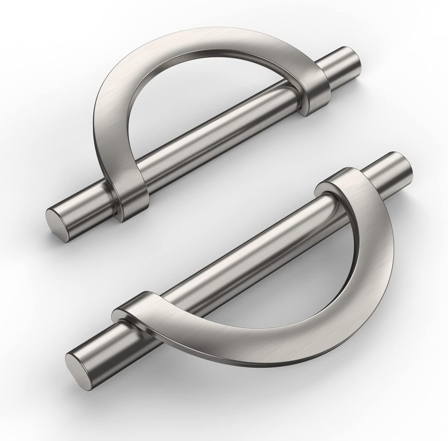 Amerdeco 10 Pack Brushed Satin Nickel