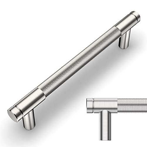 Amerdeco 5" Knurled Satin Nickel (10 Pack)