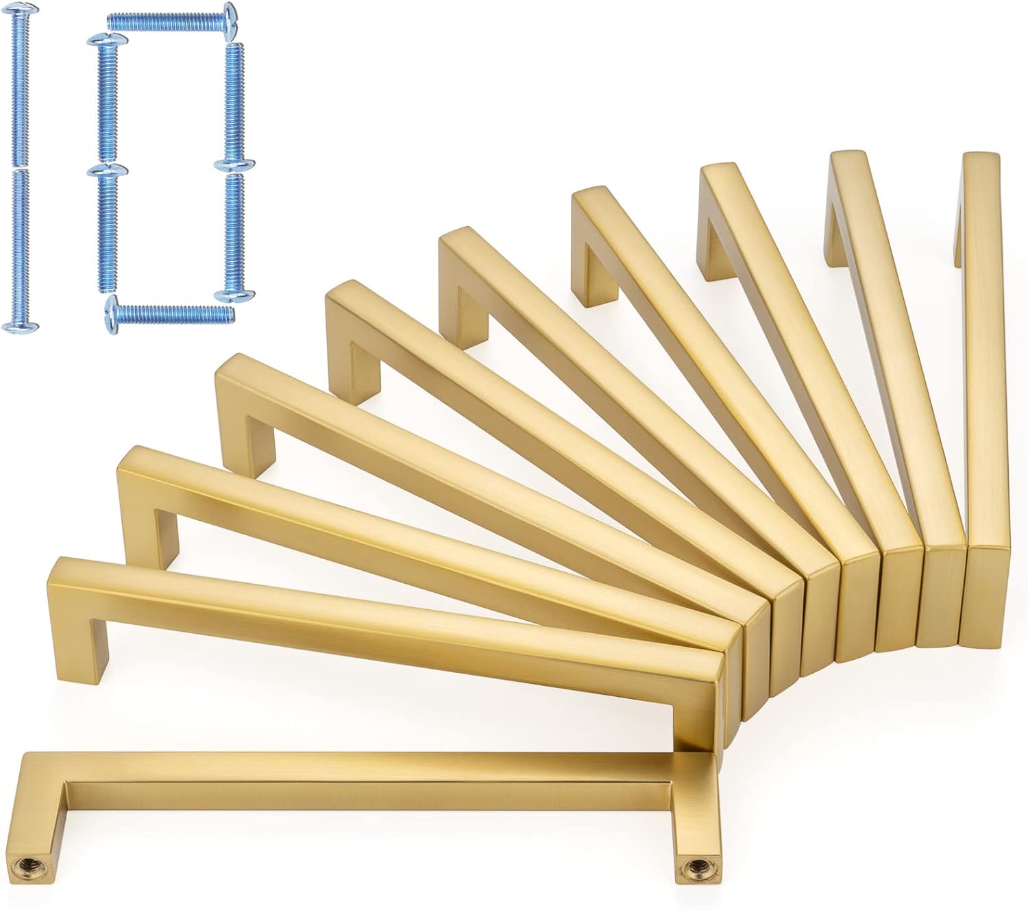 KOOFIZO 5" Brushed Gold Handles