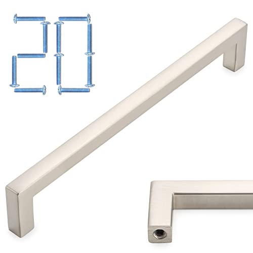 KOOFIZO 20-Pack Brushed Nickel Pulls