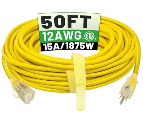 POWGRN 50 ft 12/3