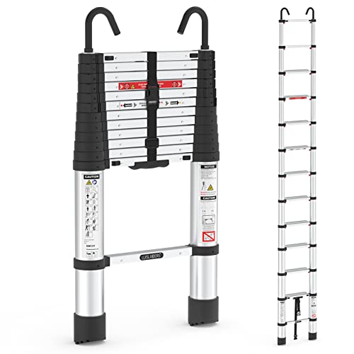 LUISLADDERS 12.5ft Telescoping Ladder