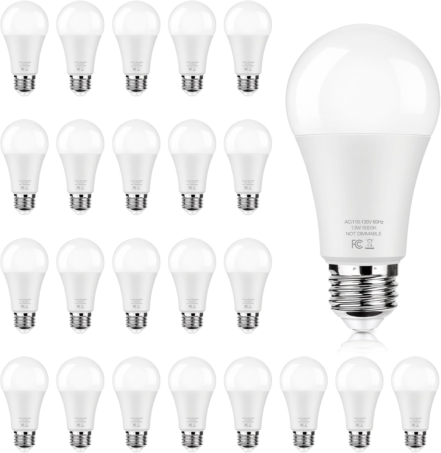 Brightever 1500LM A19 LED (24-Pack)