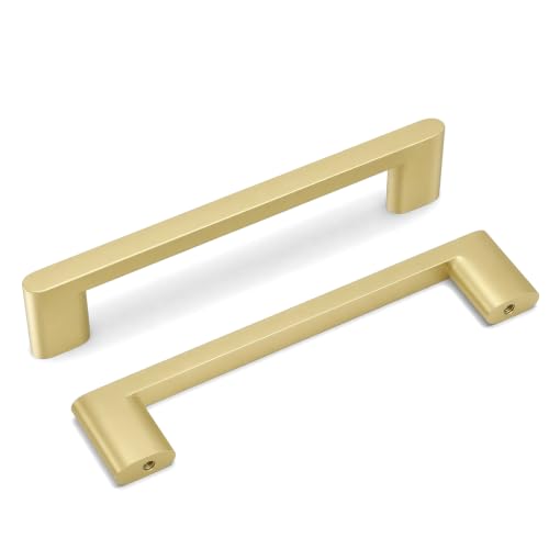 homdiy Matte Gold Cabinet Pulls