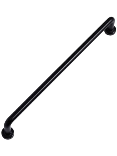 Black Cabinet Bar Pulls 6.3" Hole Center 10 Pack Classic Modern Matte Drawer Handles Kitchen Cupboard Bathroom Dresser Cabinet Hardware