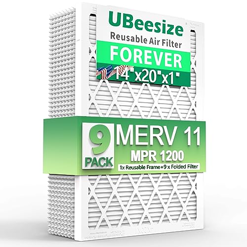 UBeesize 14x20x1 Reusable Frame +9