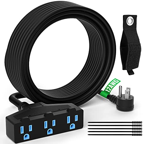 Elecan 75 Ft 12/3 Multi-Outlet Cord
