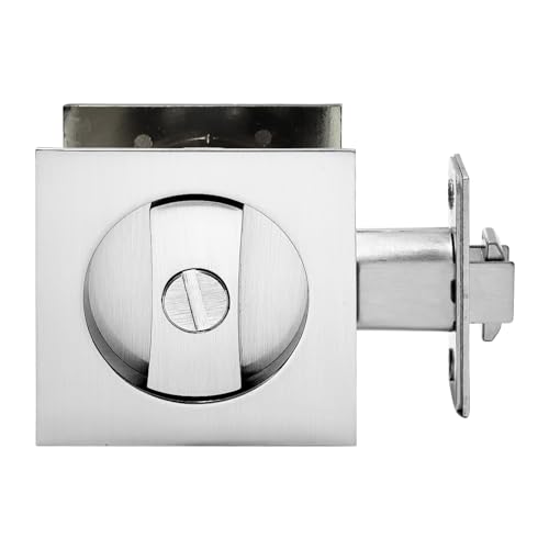 senharvest Pocket Door Lock (Silver-Privacy)