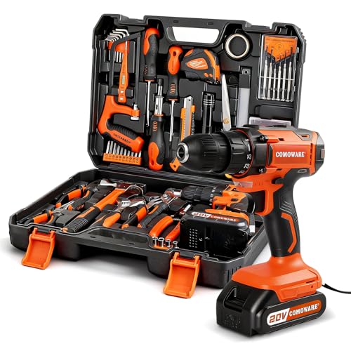 COMOWARE 20V Cordless Drill Set