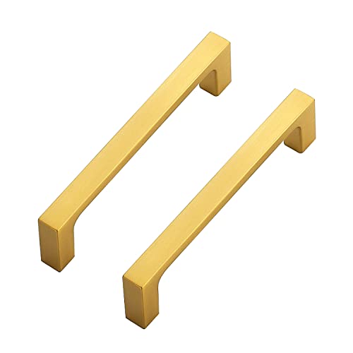 Ravinte 20 Pack Solid 4 Inch Square Cabinet Handles