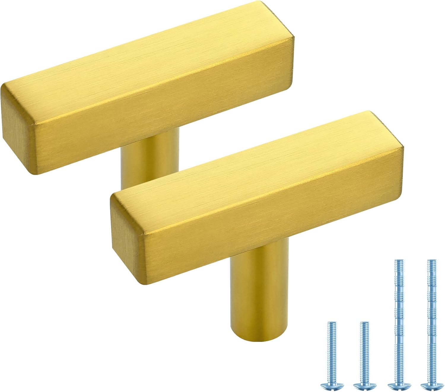 JOY DECOR Brushed Brass 2"