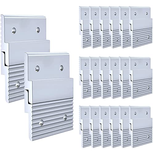2 inch French Cleat Picture Hanger, Aluminum (20 Pairs)