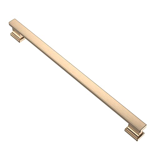 Alzassbg 10" Brushed Brass Pulls