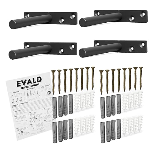 EVALD 4-Inch Floating Mantel Mount